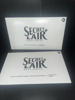 Magic the Gathering Secret Lair The Art of Frank Frazetta FOIL & 2nd Exhibitit - Image 1