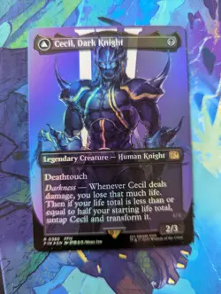 Cecil, Dark Knight (Borderless) Final Fantasy Foil - Image 1
