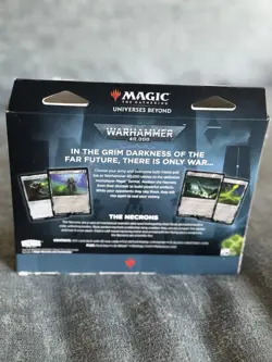 MTG Magic the Gathering Warhammer Commander Deck Necron Dynasties Sealed - Image 2