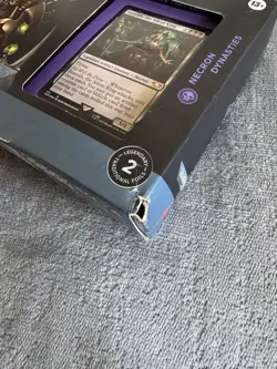 MTG Magic the Gathering Warhammer Commander Deck Necron Dynasties Sealed - Image 3
