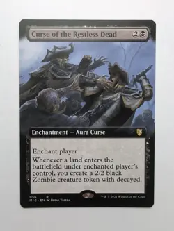 Curse of the Restless Dead (MIC) Innistrad MidnightHunt Extended Regular Rare 56 - Image 1