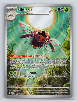 Pokemon Ninjask 137 Illustration Rare Mega Evolution - Image 1