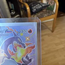 Pokemon TCG Charizard VMAX Shining Fates SV107/SV122 Holo Shiny Holo Rare MINT!! - Image 2