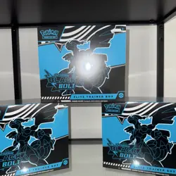 Pokemon TCG - Factory Sealed Black Bolt Elite Trainer 3 Boxes ETB) - Image 1
