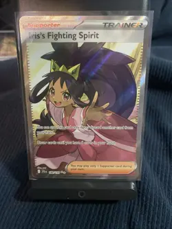 Pokemon Iris's Fighting Spirit 180/159 Journey Together Near Mint Condition - Image 1