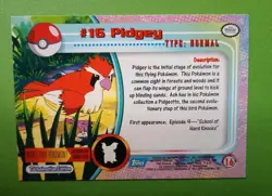 POKEMON 3 Topps Non holo PIDGEY, PIDGEOT Blue Logo & PIDGEOTTO Black Logo 1999! - Image 3