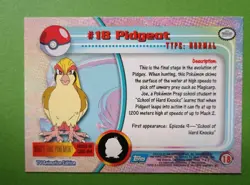 POKEMON 3 Topps Non holo PIDGEY, PIDGEOT Blue Logo & PIDGEOTTO Black Logo 1999! - Image 5
