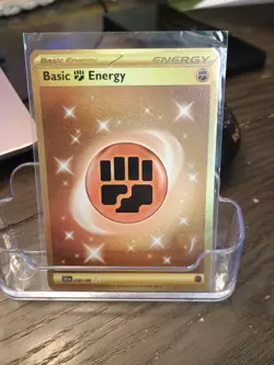 Pokemon TCG Basic Fighting Energy 258/198 Scarlet & Violet - Image 1