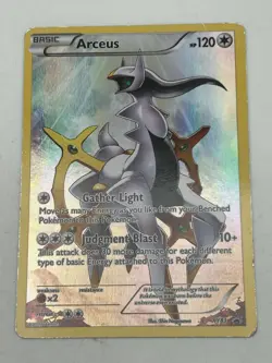 Pokemon TCG Arceus XY Black Star Promos XY83 Holo Promo MP / HP - Image 1