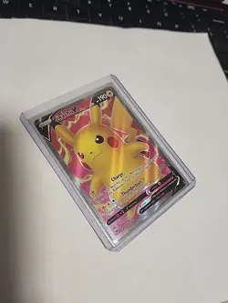 Pikachu V Pokemon Sword & Shield Vivid Voltage 170/185 Ultra Rare Full Art - Image 3