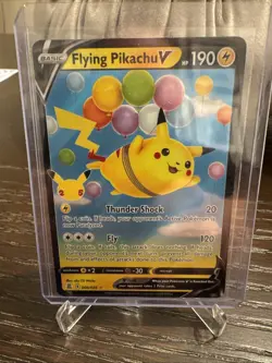 2021 Pokemon TCG - Celebrations - Flying Pikachu V 006/025 Holo - Image 2