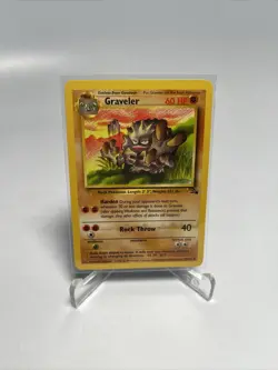 Pokemon Graveler 37/62 - Fossil set uncommon - Same day shipping - NM/M - Image 1
