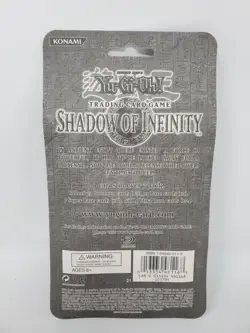 Yugioh Shadow Of Infinity (SOI) 1st Edition Blister Pack - Brand New - Image 2