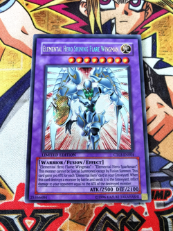 Elemental Hero Shining Flare Wingman ct03-en004 Ltd Ed (LP) Secret Rare Yu-Gi-Oh - Image 1