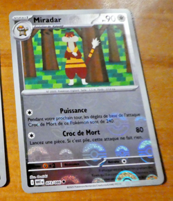 POKEMON FLAMME BLANCHE CARD HOLO POKEBALL CARTE 073/086 WHT EV10.5 FR MINT - Image 1