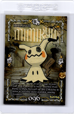 Mimikyu Peruvian Halloween Pokemon card - Image 1