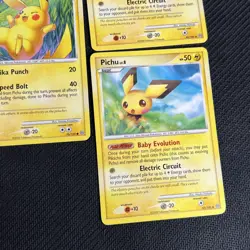 Pikachu 70/100 Pichu 45/100 Stormfront Pokemon Card English Non-Holo 3 - Image 3
