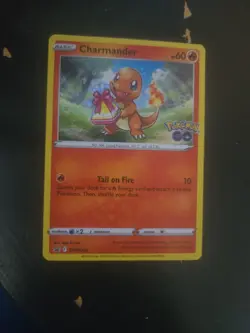 Pokemon TCG Charmander SWSH232 Black Star Promo Holo Card NM Condition - Image 1