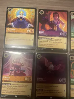 Fabled Disney Lorcana Complete Set Of Common Uncommon Rare And Super Rare Cards - Image 2