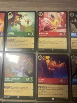 Fabled Disney Lorcana Complete Set Of Common Uncommon Rare And Super Rare Cards - Image 3
