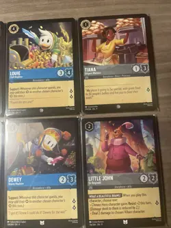 Fabled Disney Lorcana Complete Set Of Common Uncommon Rare And Super Rare Cards - Image 4