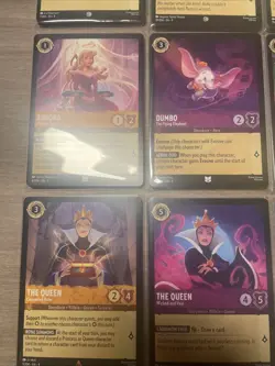 Fabled Disney Lorcana Complete Set Of Common Uncommon Rare And Super Rare Cards - Image 5