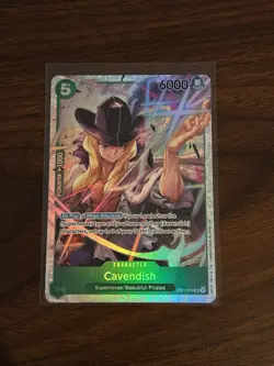 EB01-012 Cavendish (SR) ONE PIECE CARD TCG NM English - Image 1