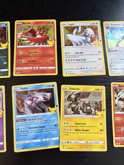 2021 POKEMON Celebrations 25th Anniversary LOT OF CARDS! 14 Holo Cards!! - Image 3