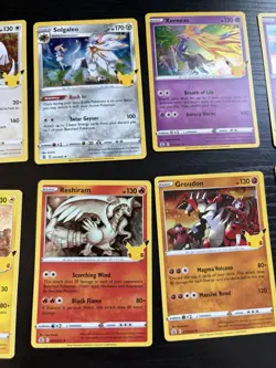 2021 POKEMON Celebrations 25th Anniversary LOT OF CARDS! 14 Holo Cards!! - Image 4