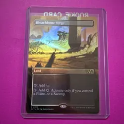 Bleachbone Verge - FOIL Borderless N/M Aetherdrift MTG Magic The Gathering Card - Image 1