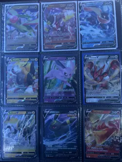 Pokemon TCG 70 pack of V cards (messages me offer likely to take) - Image 2