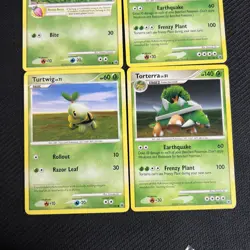 Turtwig 77/100 78/100 Torterra 30/100 Majestic Dawn Pokemon Card Non-Holo 4 - Image 3