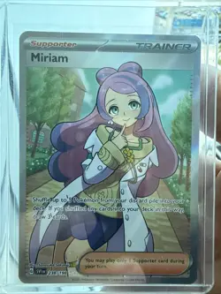 Miriam 238/198 Scarlet And Violet Base Set SV1 Pokemon Card Full Art - Image 1