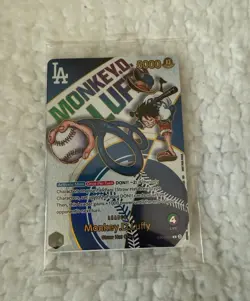 Los Angeles LA Dodgers X One Piece Monkey D Luffy Leader Promo Card 7/3/25 SGA - Image 2