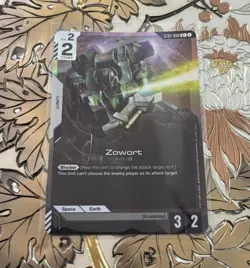 Gundam Card Game Zowort ST01-009 (C+) Alternate Alt Art English - Image 1