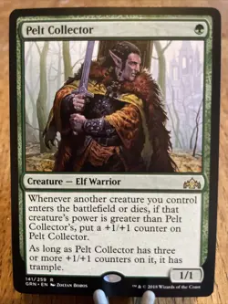 Magic The gathering: Pelt Collector: Guilds of Ravnica #141:Rare - Image 1