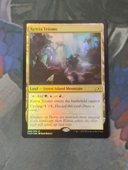Ketria Triome - Foil | Ikoria | NM | MTG - Image 1