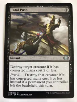 MTG Double Masters Fatal Push 093/332 LP - Image 1