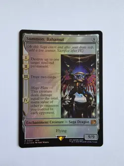 Summon: Bahamut Final Fantasy Foil - Image 1