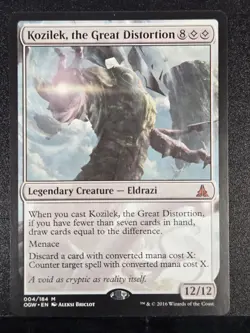 Kozilek, the Great Distortion Oath of the Gatewatch Regular - Image 1