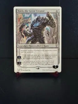 MTG Karn, the Great Creator (White Border) Mystery Booster 2 Regular - Image 1