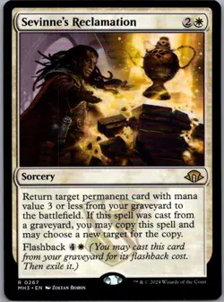 #267 Sevinne's Reclamation Modern Horizons 3 Rare - Image 1