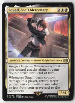 MTG - Squall, SeeD Mercenary R FINAL FANTASY 243 LP-NM - Image 1