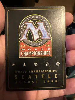 Cursed Scroll - Ben Rubin - 1998 ~ World Championship MTG magic the gathering - Image 2