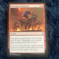 Dinosaur Stampede - Ixalan - MTG 140/279 - Image 1