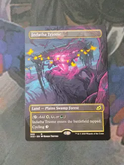 Indatha Triome Borderless Showcase | Ikoria | NM | MTG - Image 1