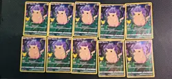 Pikachu 005/025 Pokemon Celebrations Holo 25th Anniversary Lot Of 10 - Image 1