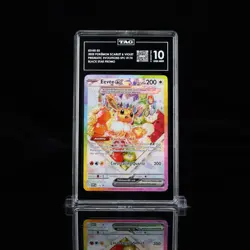2025 POKEMON S & V PRISMATIC EVOLUTIONS EEVEE EX BLACK STAR PROMO 174 TAG 10 - Image 1