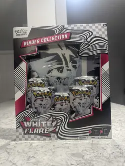 Pokemon Scarlet & Violet TCG: White Flare Binder Collection sealed booster packs - Image 1