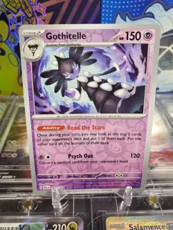 Gothitelle 092/193 Reverse Holo Uncommon Pokemon TCG S&V Paldea Evolved - Image 1